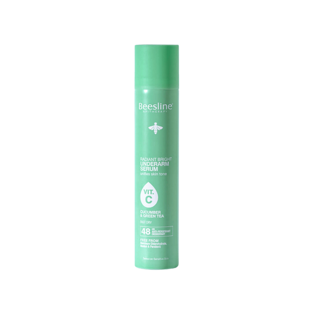 BEESLINE RADIANT BRIGHT UNDERARM SERUM CUCUMBER&GREEN TEA 150ML