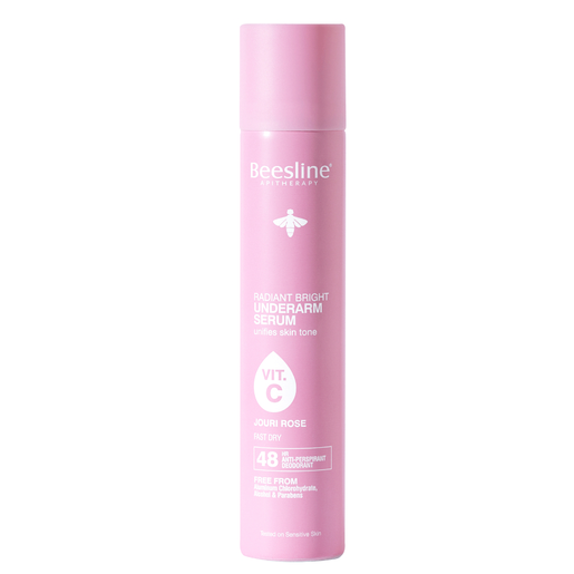 BEESLINE RADIANT BRIGHT UNDERARM SERUM JOURI ROSE 150ML