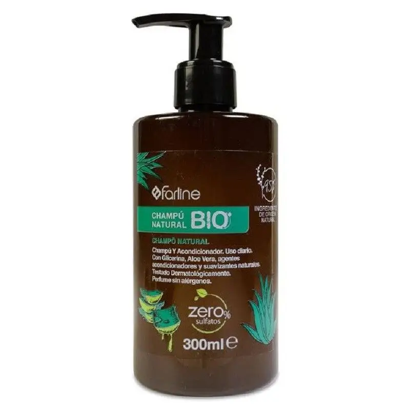 FARLINE BIO SHAMPOO (BIO CHAMPU NATURAL) 300ML