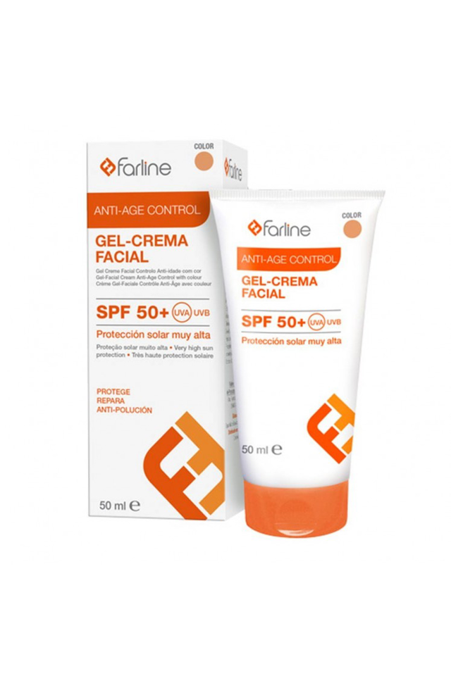FARLINE ANTI AGE CONTROL GEL CREAM SPF50 COLOR 50ML
