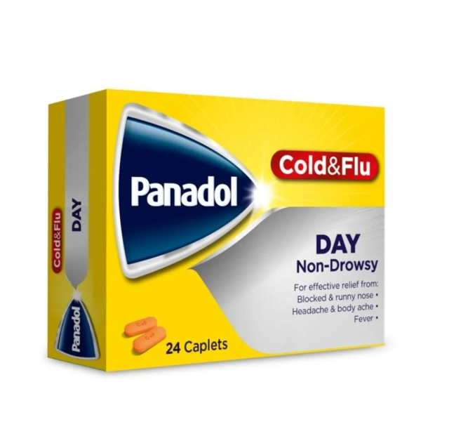 PANADOL COLD & FLU 24 CAP DAY