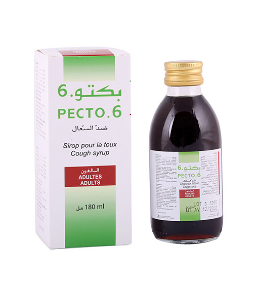 PECTO.6 ADULTS 180ML (Tunisia)