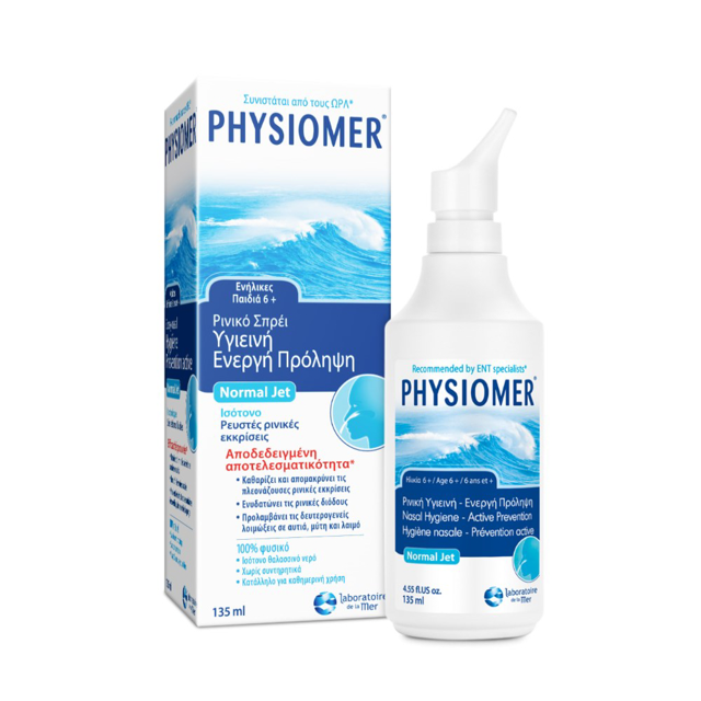 PHYSIOMER JET NORMAL SPRAY 135ML