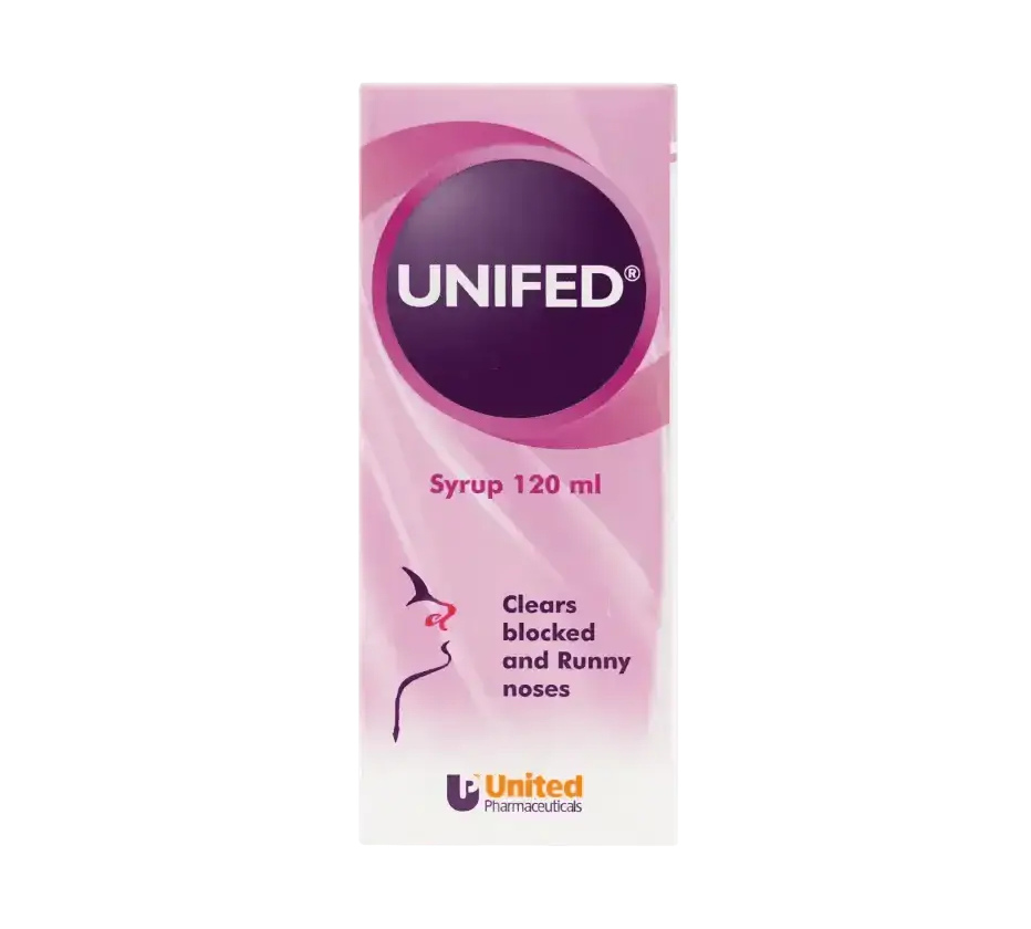 UNIFED SYRUP 120ML