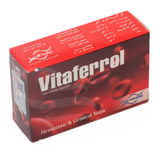 VITAFERROL 30 CAP