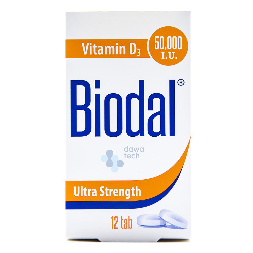 Biodal 50,000 IU 12 tab