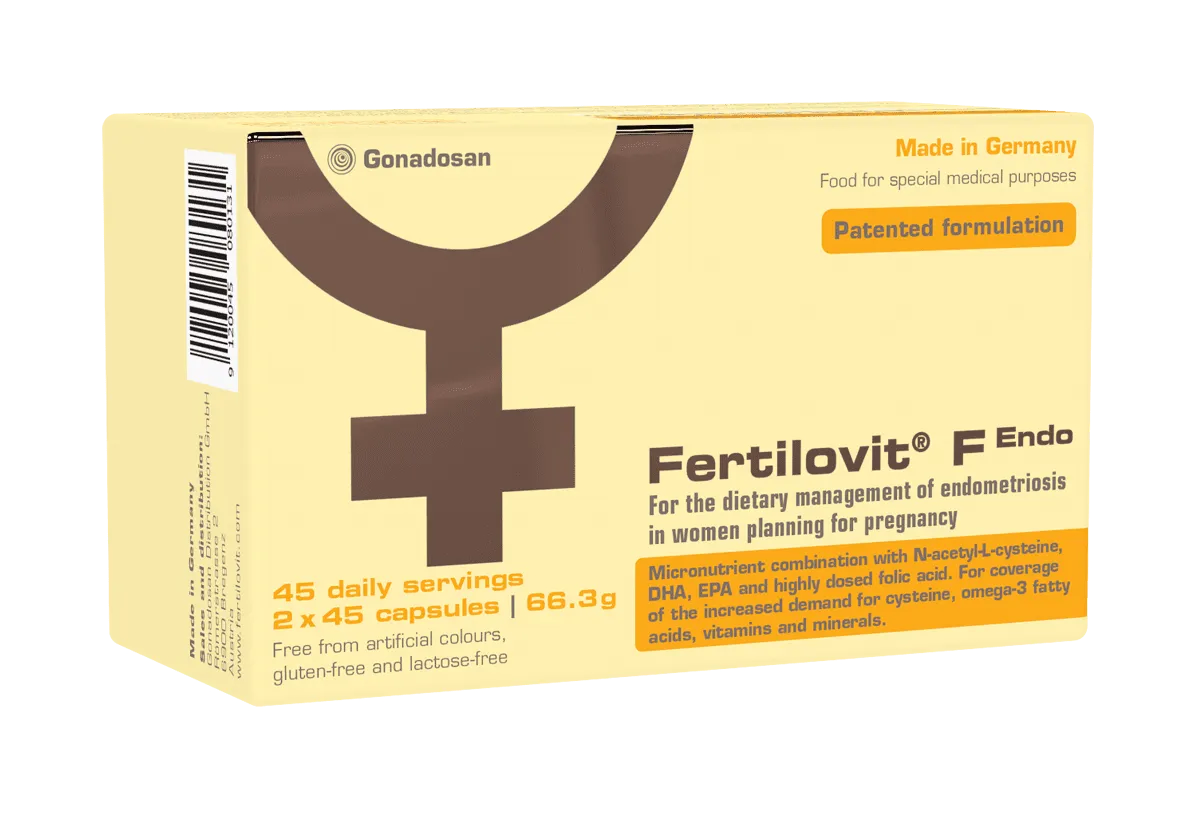 FERTILOVIT F ENDO 45+45 CAPSULES
