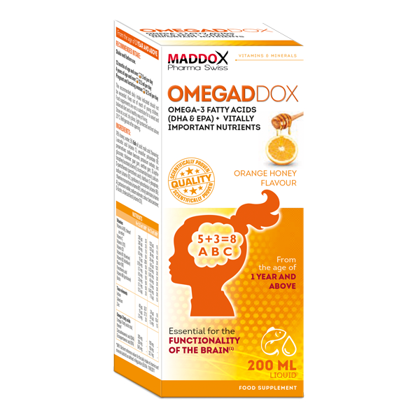OMEGADDOX ORANGE HONEY FLAVOUR 200ML