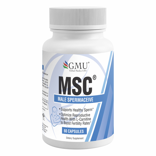 MSC MALE SPERMACEIVE 60 CAP GMU