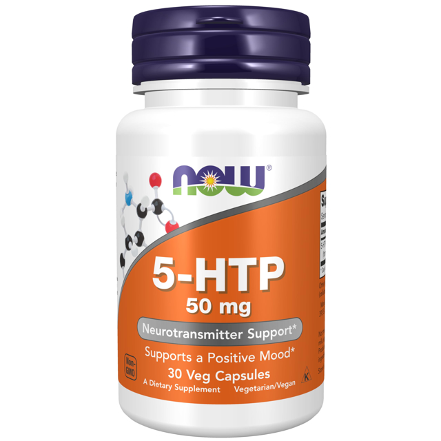 NOW 5-HTP 50 MG 30 VEG