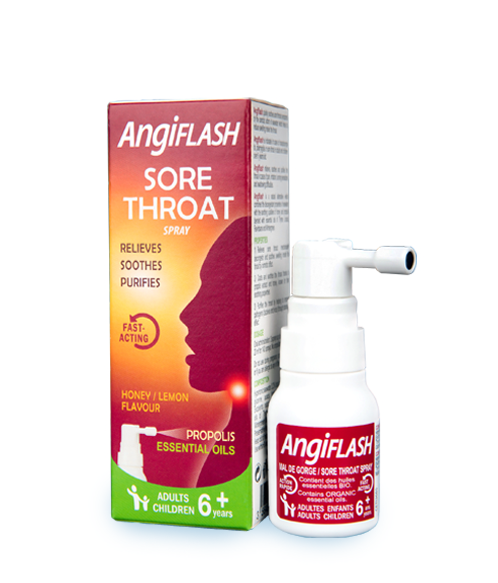 ANGIFLASH SORE THROAT SPRAY +6YEARS 20ML