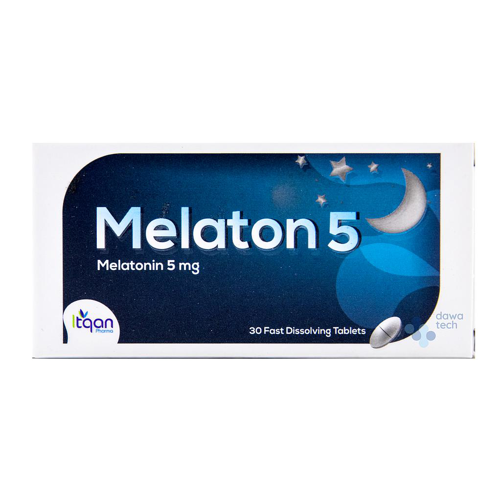 MELATON 5 (MELATONIN 5MG) 20TAB ITQAN PHARMA