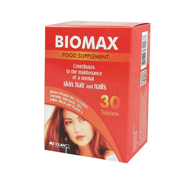 BIOMAX FOOD SUPPLEMENT 30 TAB