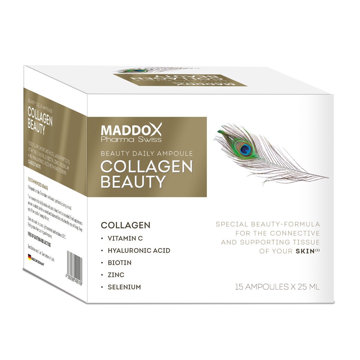 COLLAGEN BEAUTY MADDOX 15 AMPO X 25ML