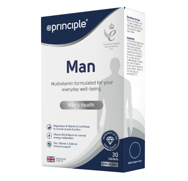 PRINCIPLE MAN MULTIVITAMIN MEN'S HEALTH 30TAB