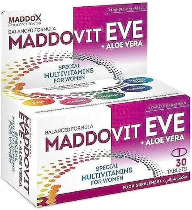 MADDOVIT EVE+ALOE VERA MULTIVITAMIN 30TAB