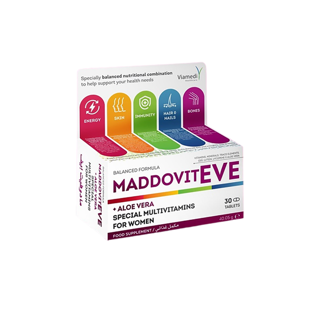 MADDOVIT EVE+ALOE VERA MULTIVITAMIN 30TAB