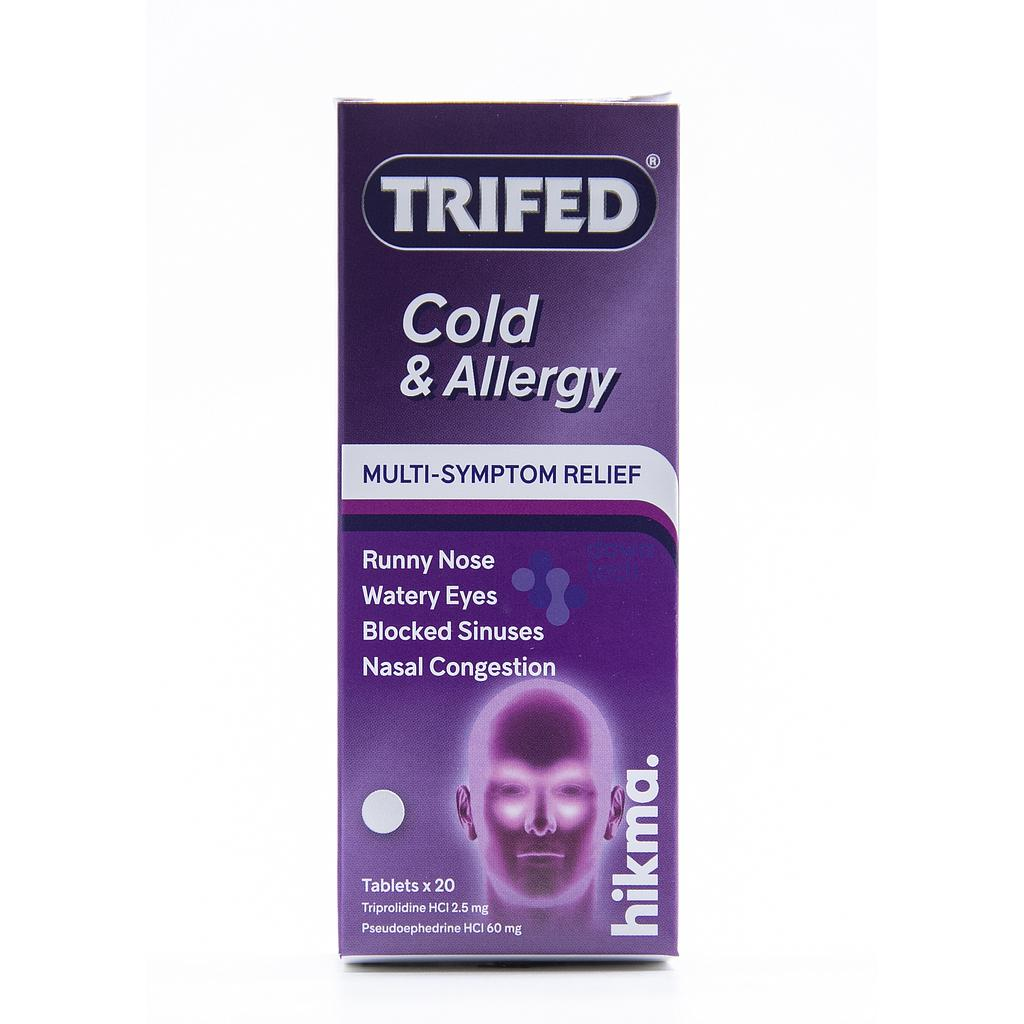 TRIFED COLD & ALLERGY 20 TAB HIKMA