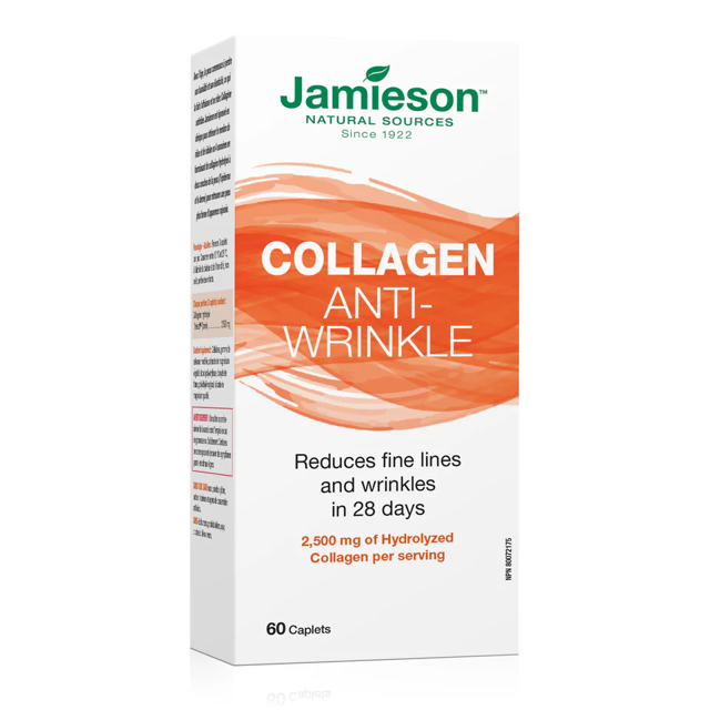 JAMIESON COLLAGEN ANTI WRINKLE 60 CAPLETS