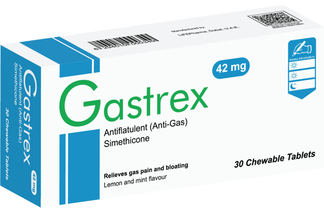 GASTREX 30 CHEWABLE TAB LIFEPHARMA