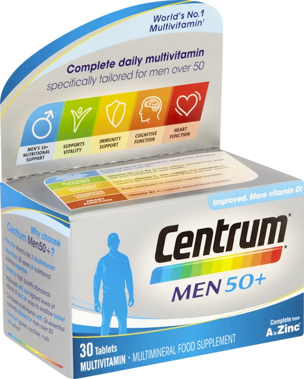 CENTRUM MEN +50 30 TAB
