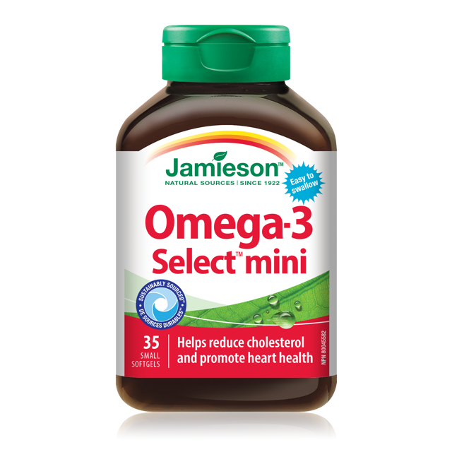 JAMIESON OMEGA 3 SELECT MINI 35 SOFTGEL