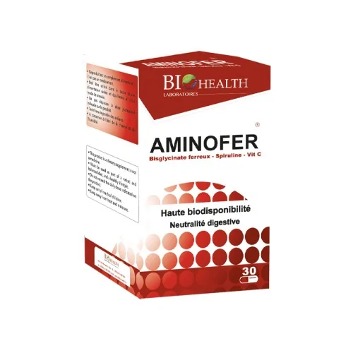 AMINOFER 30 GELULES BIOHEALTH