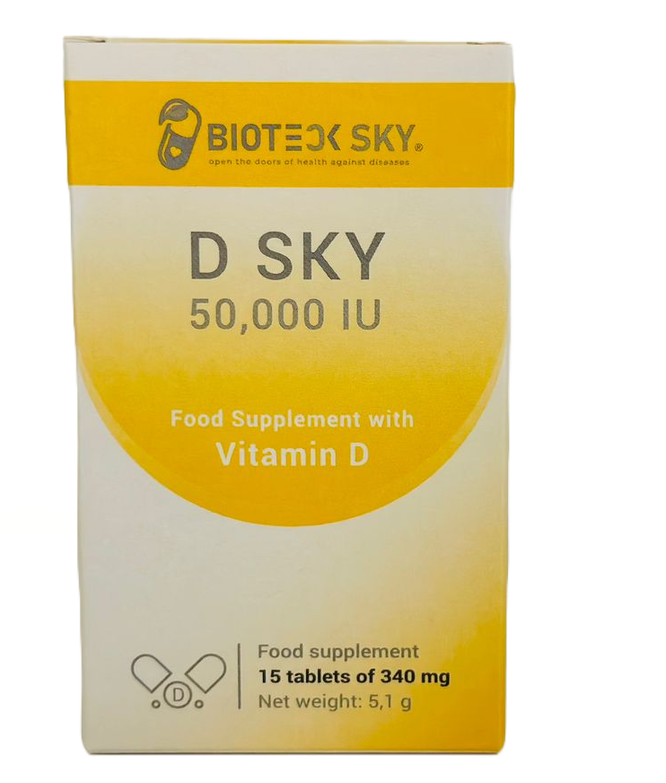 BIOTEK SKY D SKY 50000 IU 15TAB