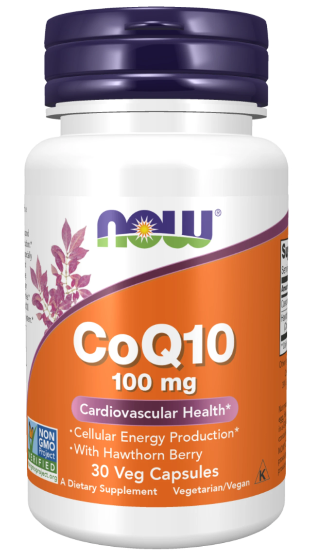 NOW COQ10 100MG (CARDIOVASCULAR HEALTH) 30CAP