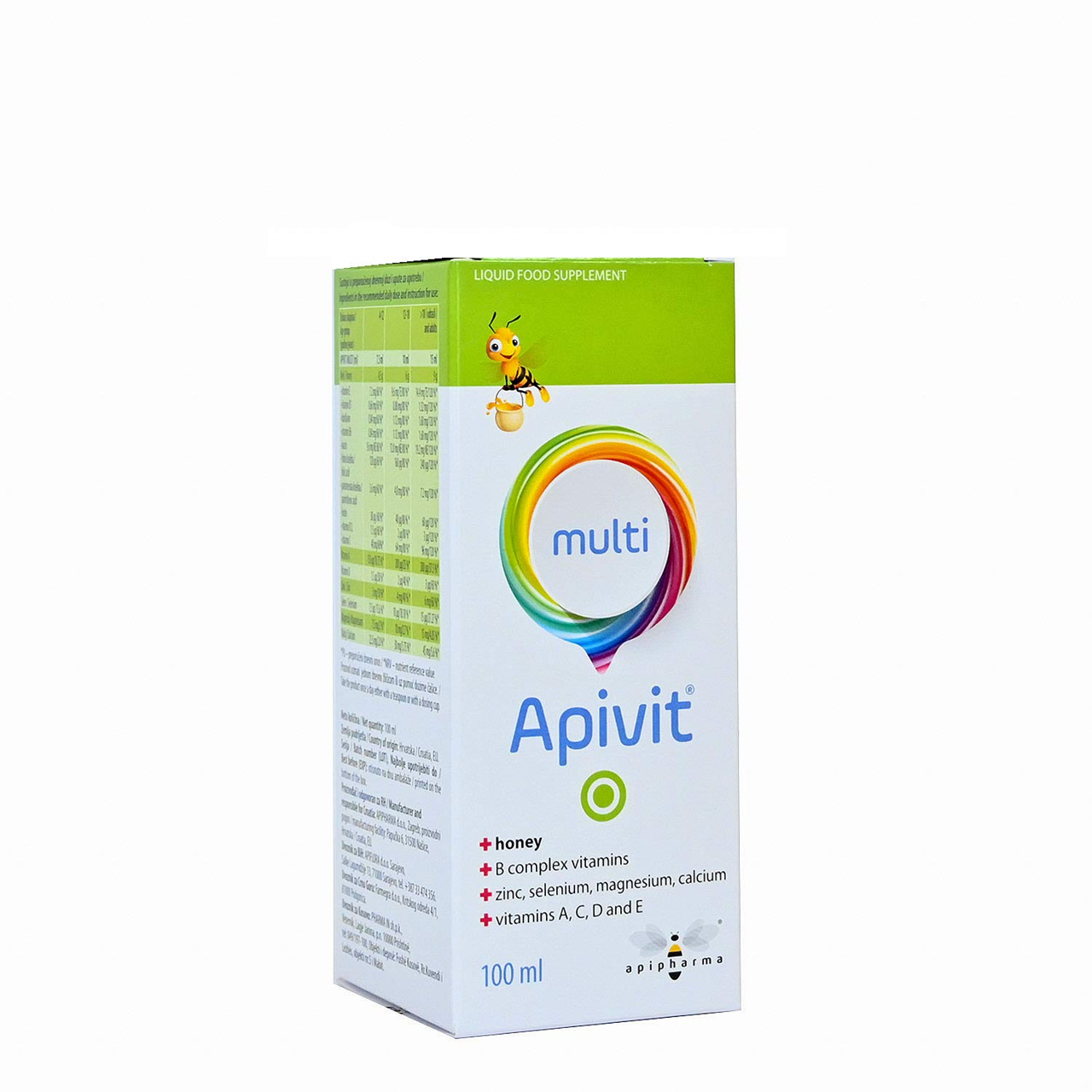 APIVIT MULTI SYRUP 100ML (+HONEY)