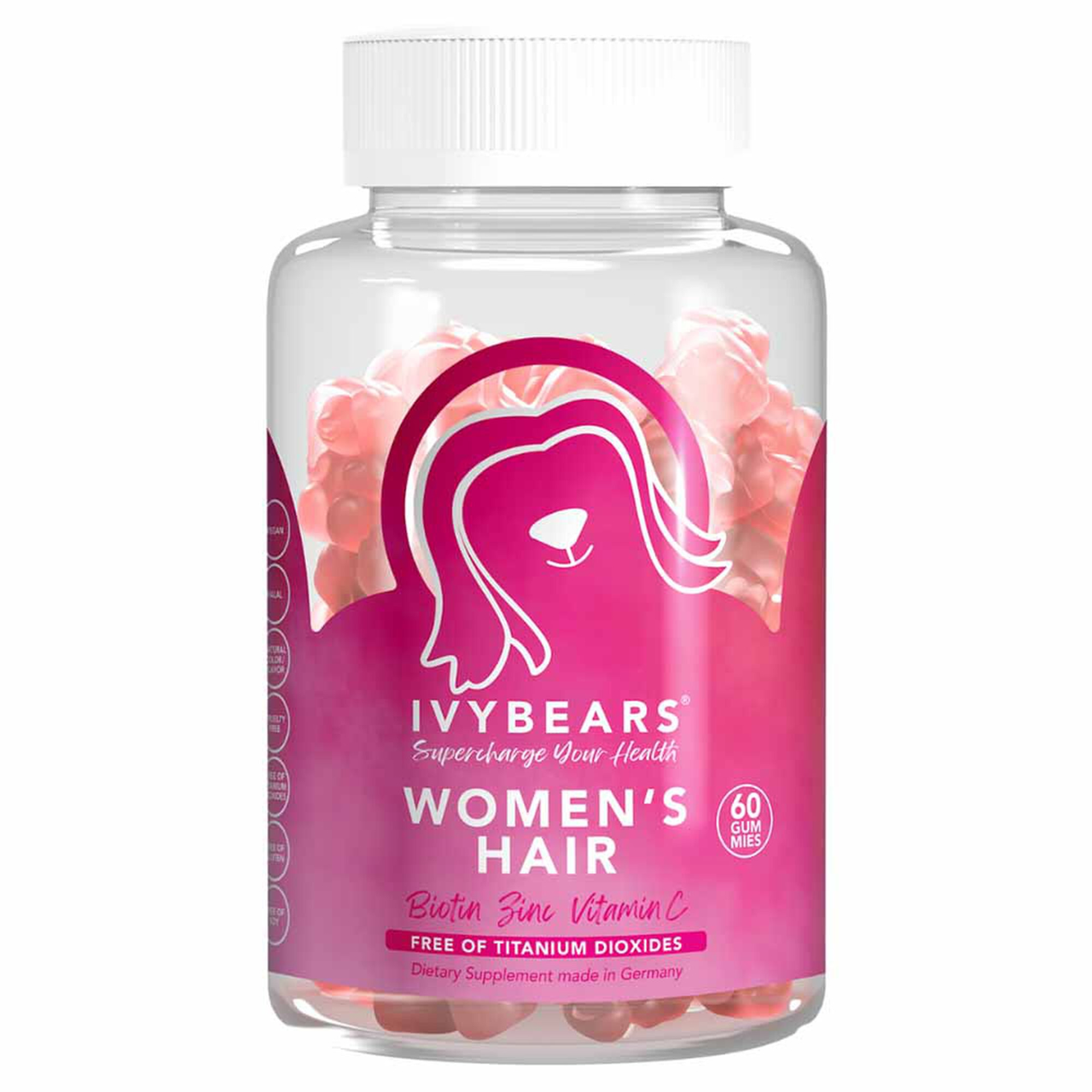IVYBEARS WOMENS HAIR 60GUM
