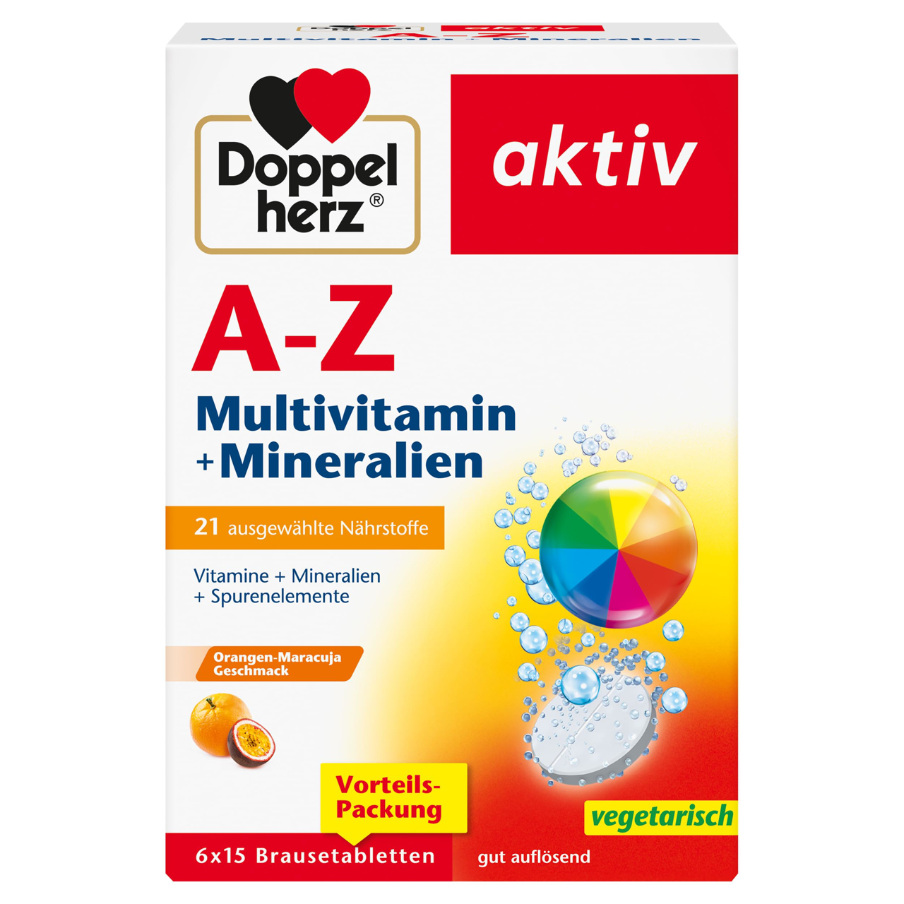 DOPPEL HERZ A-Z VITAMINS/MINERALS 30TAB