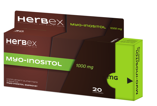 HERBEX MYO-INOSITOL 1000MG 20TAB