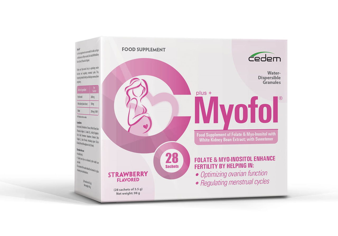 MYOFOL PLUS STRAWBERRY 30 SACHETS