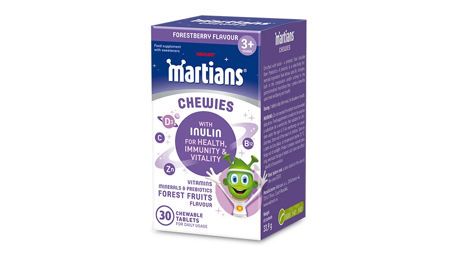 MARTIANS CHEWIES WITH INULIN 30TAB