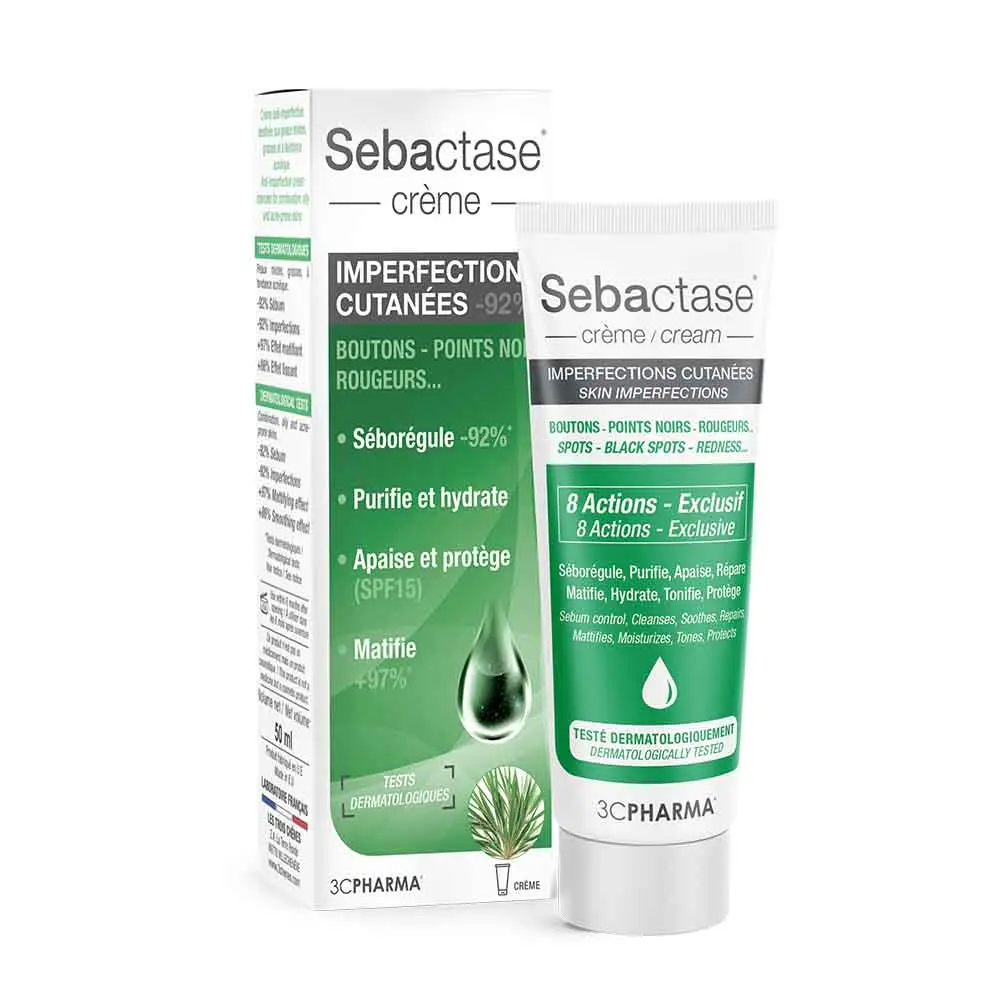 SEBACTASE CREAM 3C PHARMA 50ML