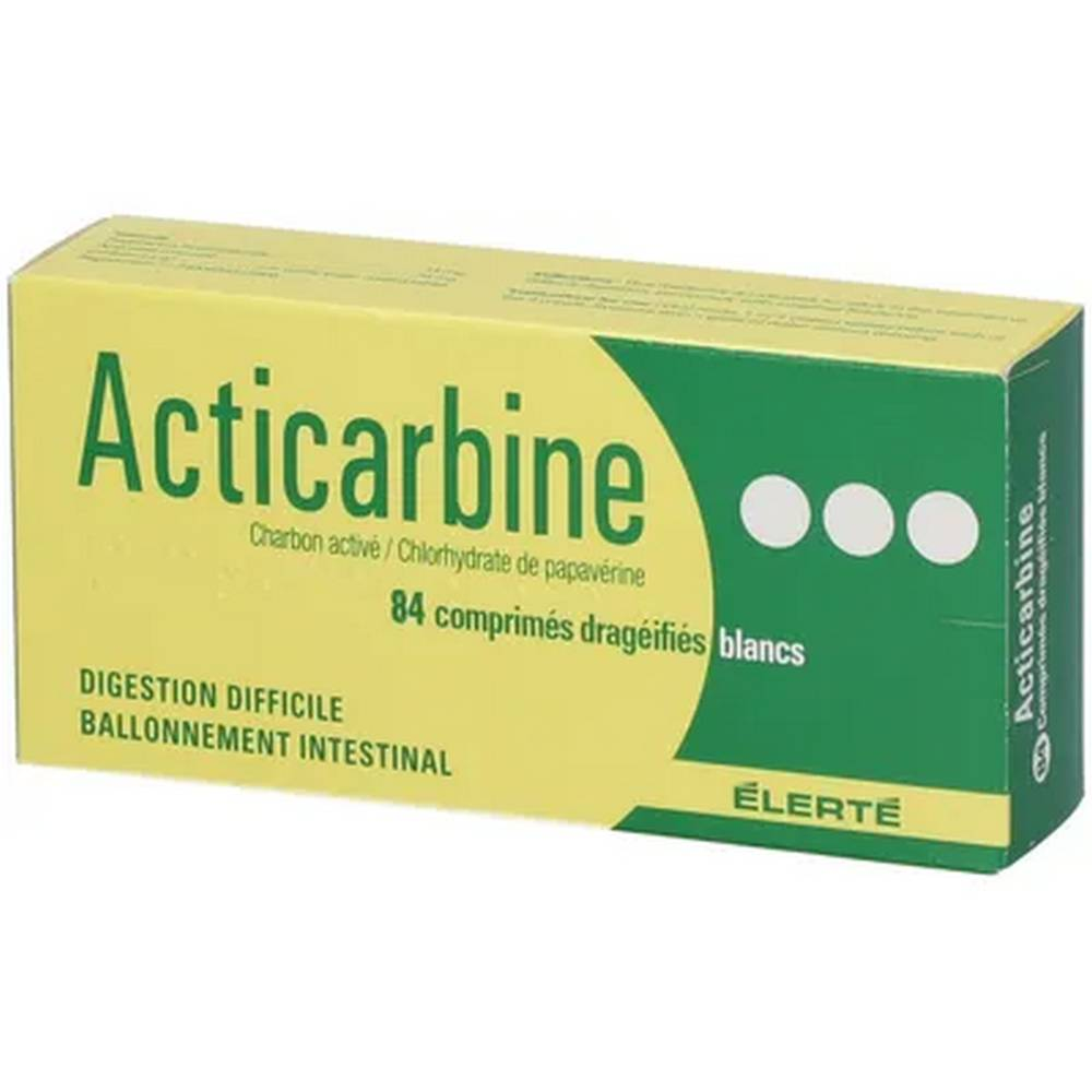 ACTICARBINE 84 COMPRIMES ORIGINAL (ELERTE)