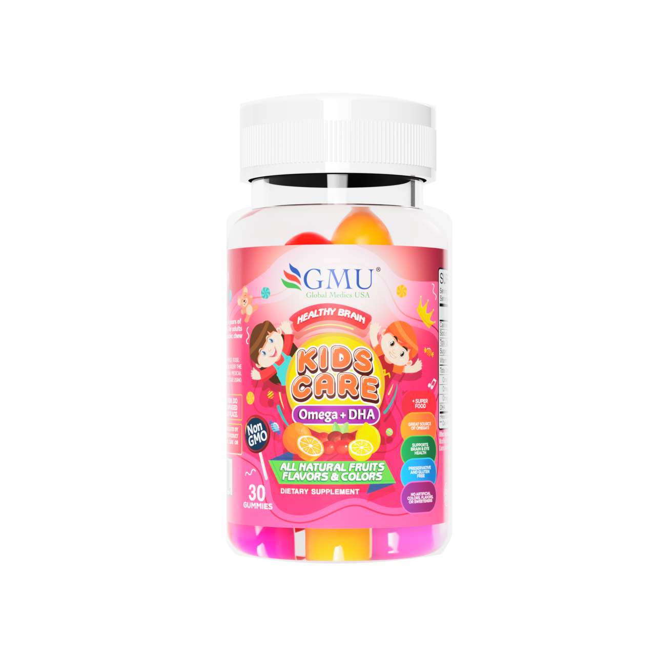 GMU KIDS CARE OMEGA+DHA 30TAB