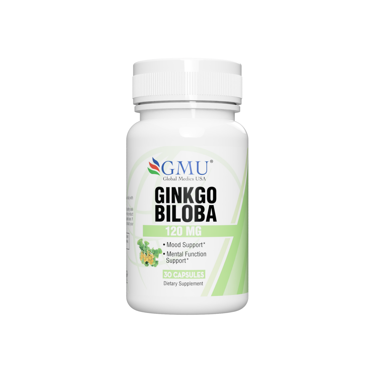 GINKGO BILOBA 120MG 30CAP (GMU USA)