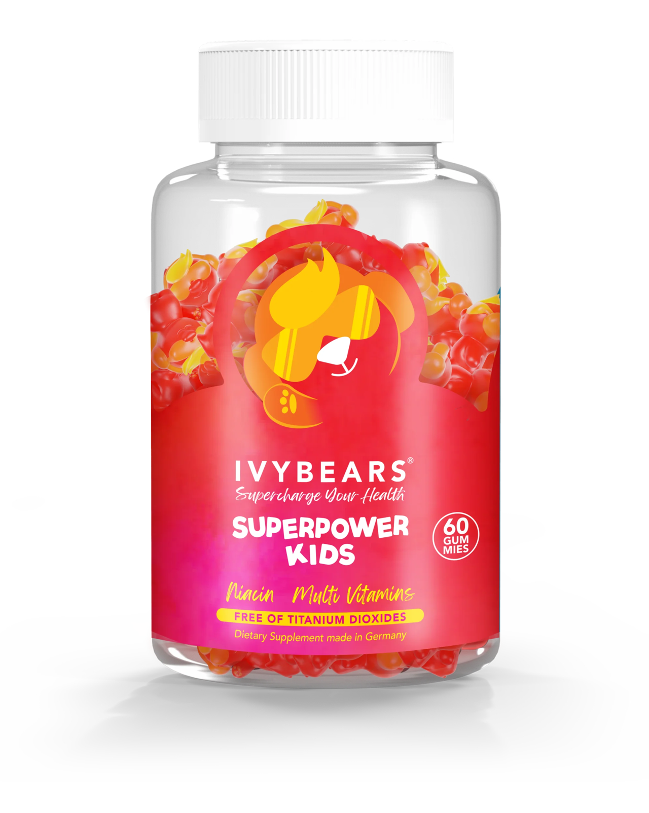 IVYBEARS SUPERPOWER KIDS 60GUM