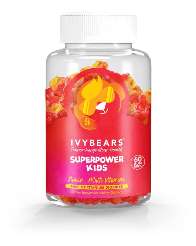 IVYBEARS SUPERPOWER KIDS 60GUM