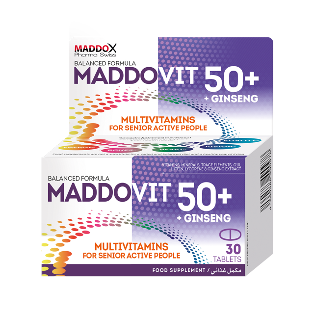 MADDOVIT 50+ GINSENG 30TAB