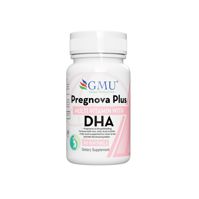 GMU PREGNOVA PLUS MULTIVITAMIN WITH DHA 30TAB