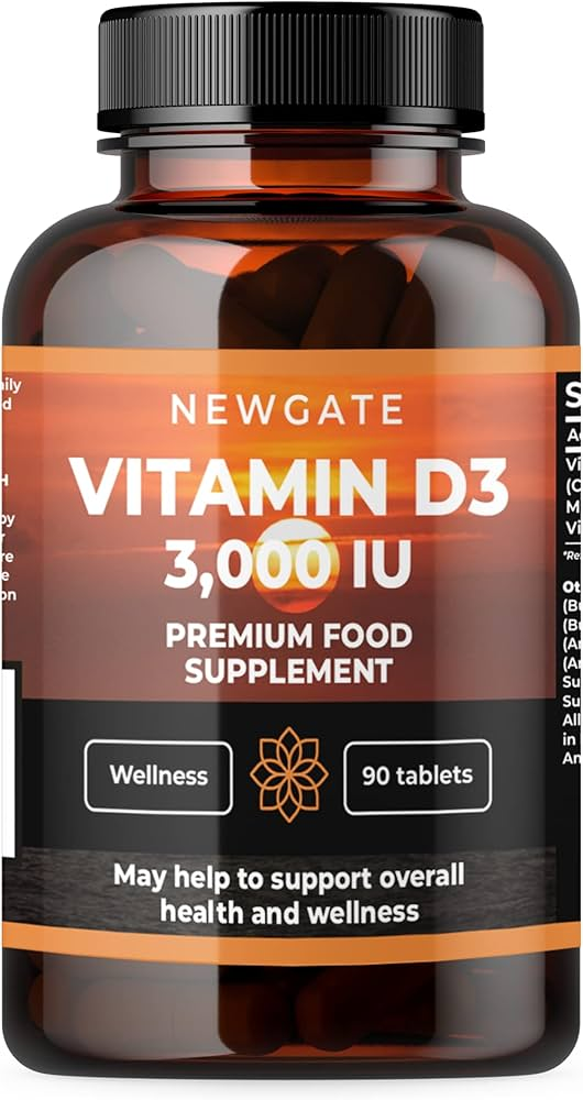 NEWGATE VITAMIN D3 3000IU 90TAB
