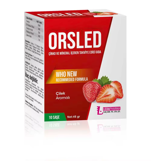 ORS ELECTROLYTE POWDER 10SACHETS SUGAR FREE