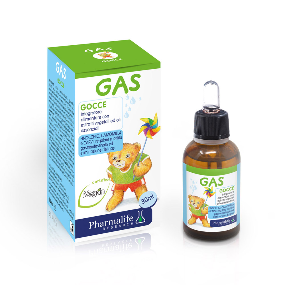 GAS DROPS 30ML PHARMALIFE