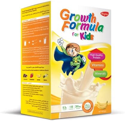 GROWTH FORMULA FOR KIDS MILK banana