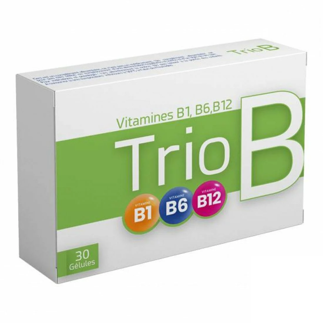 TRIO B B1 B6 B12 30GELULES XEN