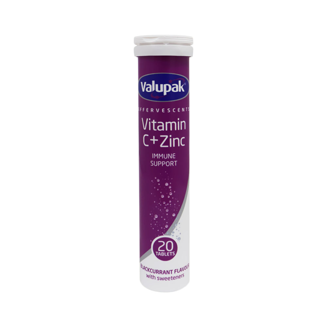 VITAMIN C+ZINC VALUPAK 20EFFE