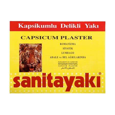 delikli yaki (TIGER PLASTER ) SANITAYAKI